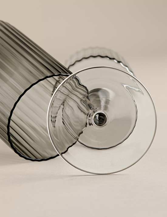 Χειροποίητα ποτήρια κρασιού Celine, σετ των 4