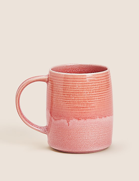 Reactive Glaze Tankard Mug