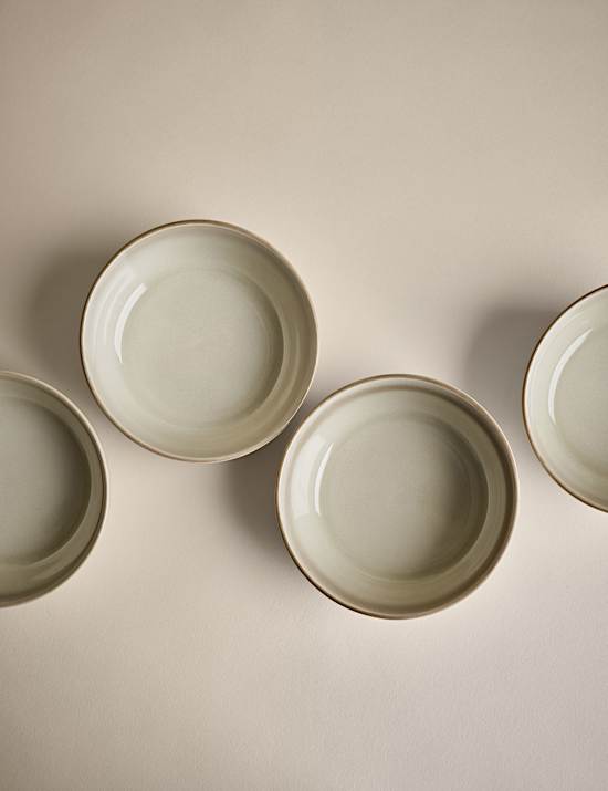 Set of 4 Amberley Reactive Cereal Bowls
