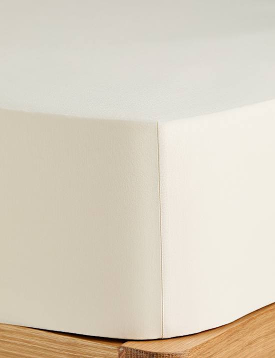 Washed Cotton Deep Fitted Sheet