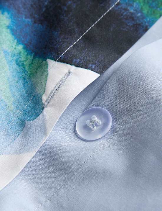 Pure Cotton Watercolour Floral Bedding Set