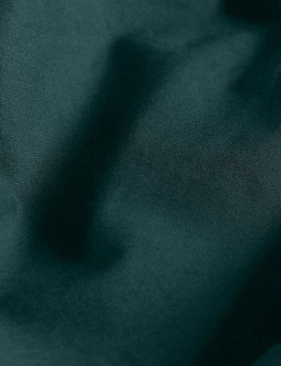 Drap-housse en coton aspect d&eacute;lav&eacute; &agrave; bonnets tr&egrave;s profonds