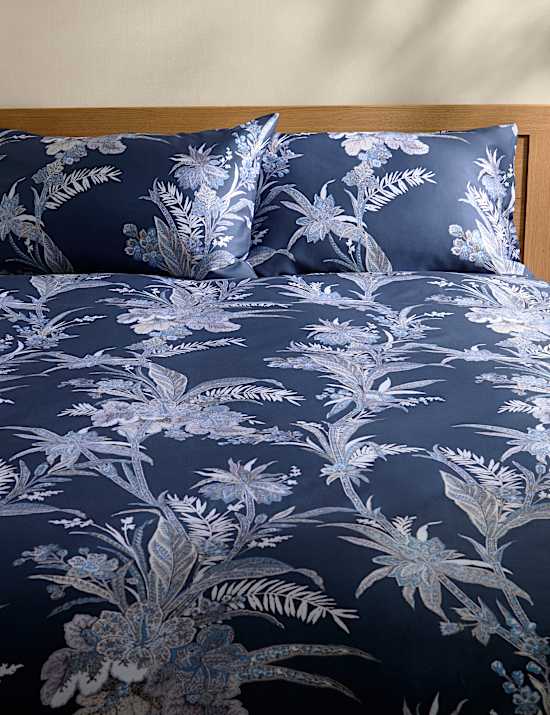 Sateen Vintage Floral Bedding Set