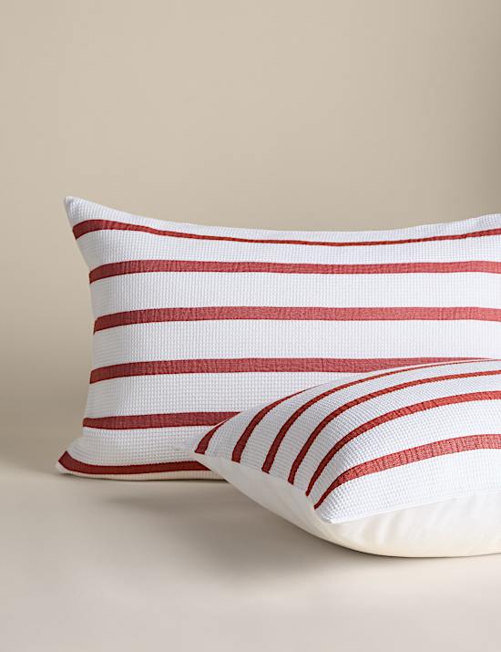 Pure Cotton Contrast Striped Waffle Bedding Set