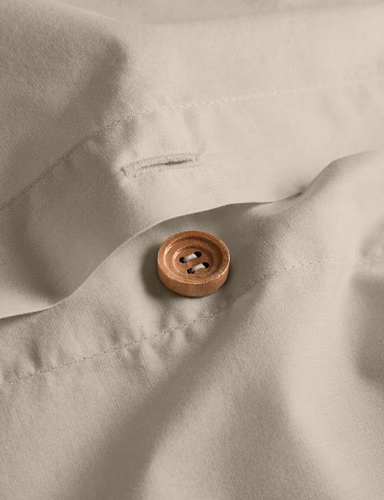 Housse de couette en coton aspect délavé