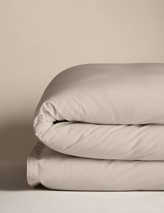 Housse de couette en coton aspect délavé