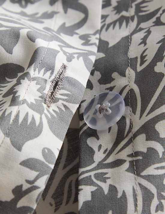 Pure Cotton Mirrored Floral Bedding Set