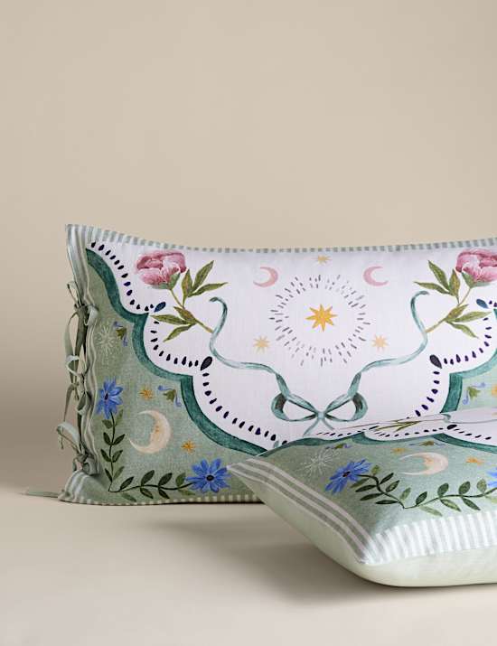 Pure Cotton Celestial Print Bedding Set