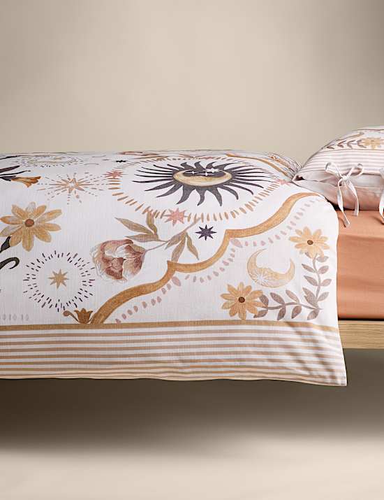 Pure Cotton Celestial Print Bedding Set
