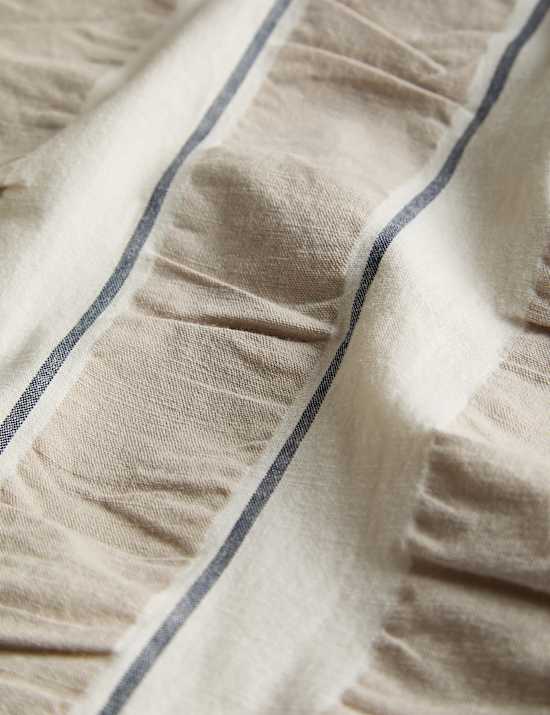 Pure Cotton Seersucker Stripe Bedding Set