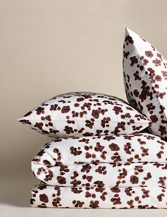 Pure Cotton Sateen Dalmatian Print Bedding Set