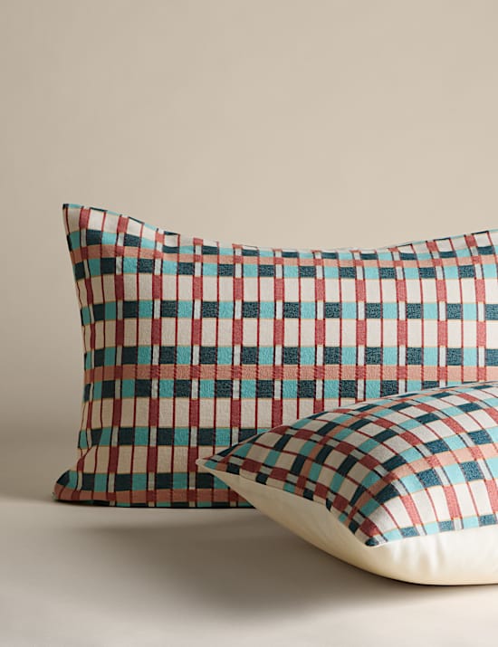 Pure Cotton Checked Jacquard Bedding Set