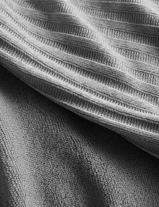 Chenille Striped Bedding Set