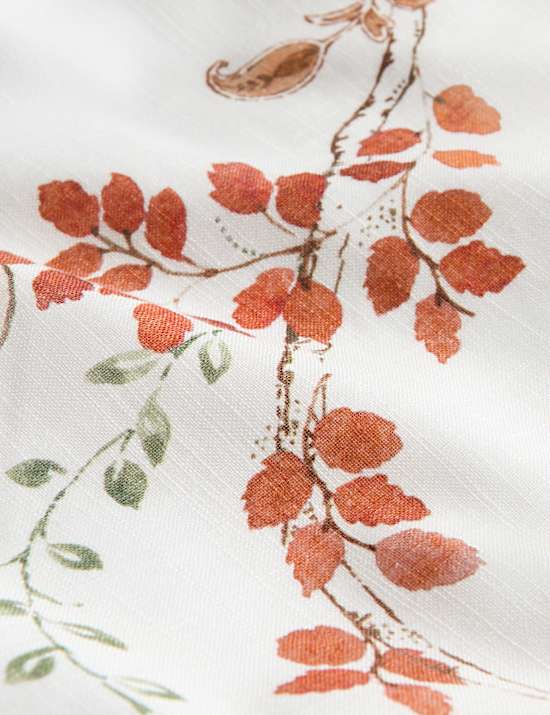 Pure Cotton Trailing Leaves Bedding Set