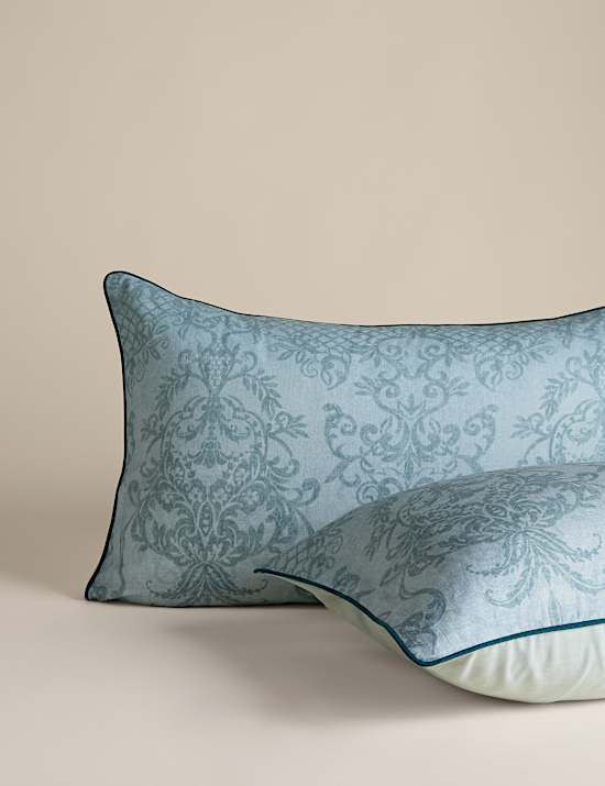 Pure Cotton Odette Damask Bedding Set