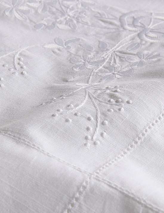 Pure Cotton Vintage Lace Embroidered Bedding Set