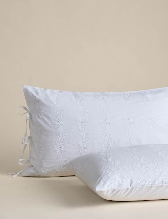Pure Cotton Fleurine Embroidered Bedding Set