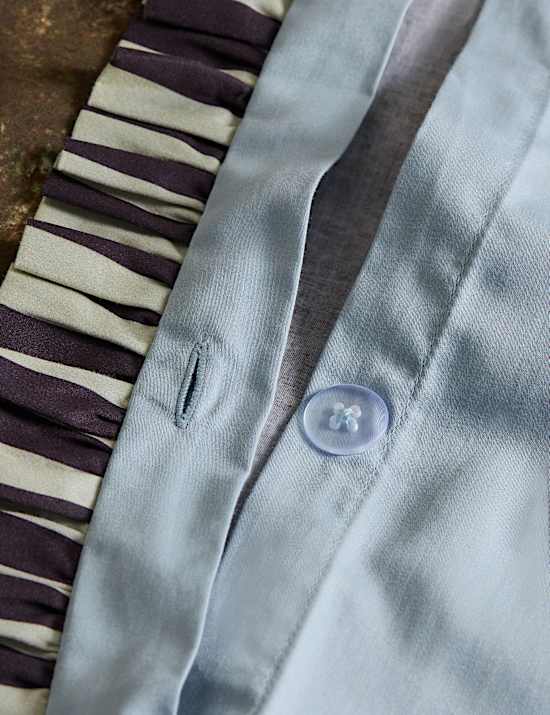 Ropa de cama 100 % algodón con diseño de paisaje arbolado