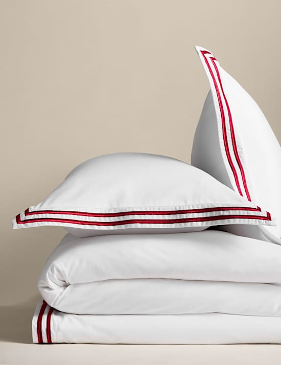 Pure Cotton Double Baratta Stitch Bedding Set