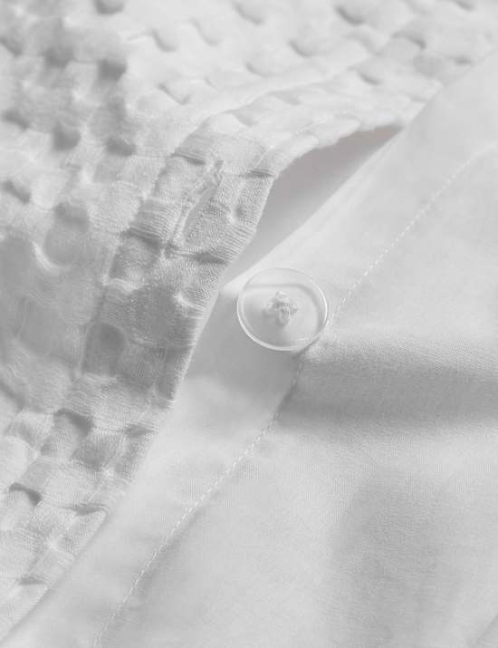 Pure Cotton Waffle Bedding Set