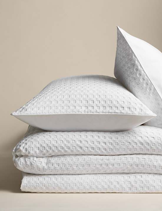 Pure Cotton Waffle Bedding Set