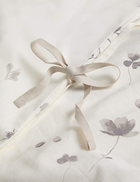 Pure Cotton Pressed Floral Bedding Set