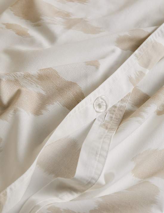 Ropa de cama de algodón con estampado de vaca