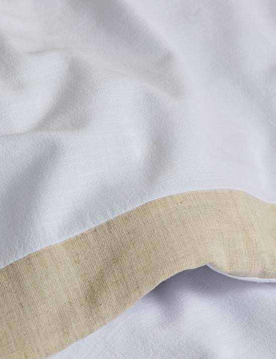 Pure Cotton Button Panel Bedding Set