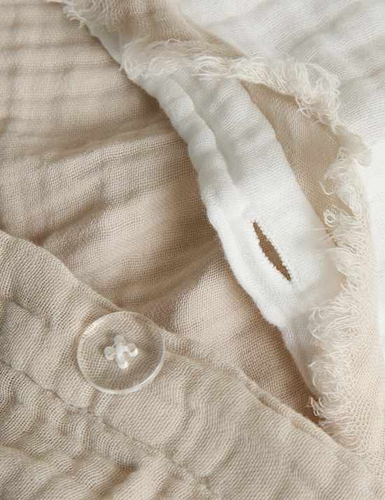 Pure Cotton Reversible Muslin Bedding Set