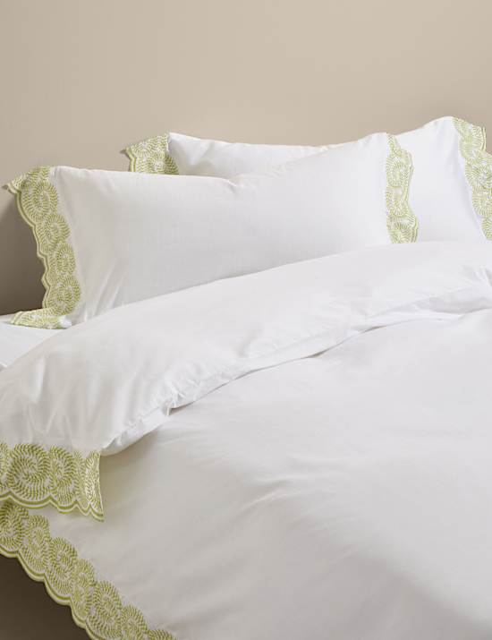Pure Cotton Embroidered Bedding Set