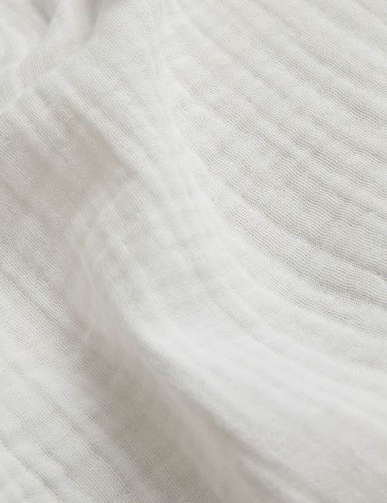 Pure Cotton Muslin Reversible Bedding Set