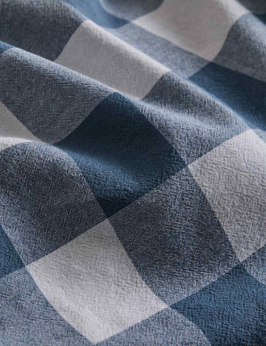 Pure Cotton Striped Gingham Bedding Set