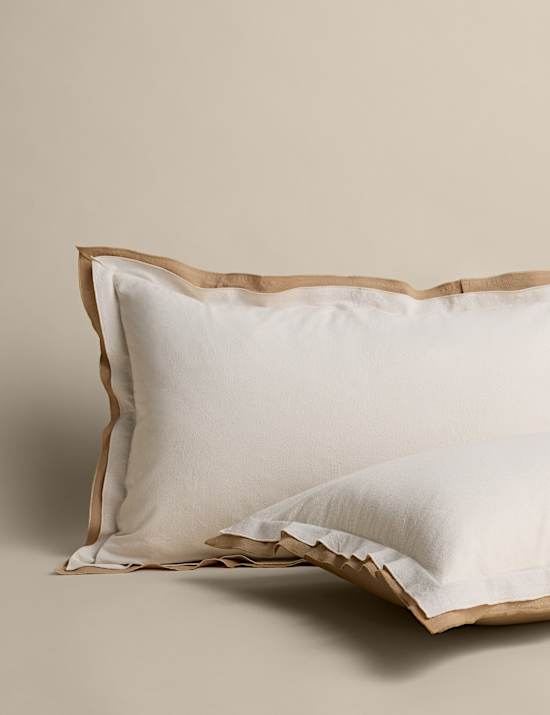 Pure Cotton Crepe Contrast Bedding Set