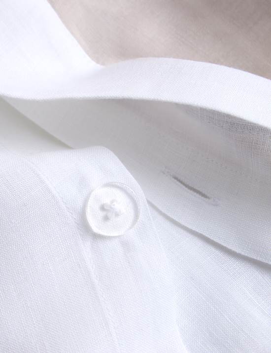 Parure de lit 100 % lin &agrave; empi&egrave;cements