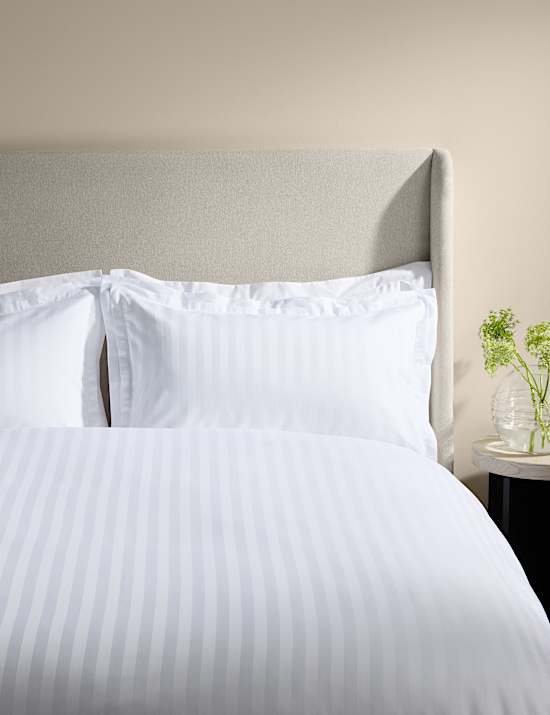 Pure Cotton Satin Striped Bedding Set
