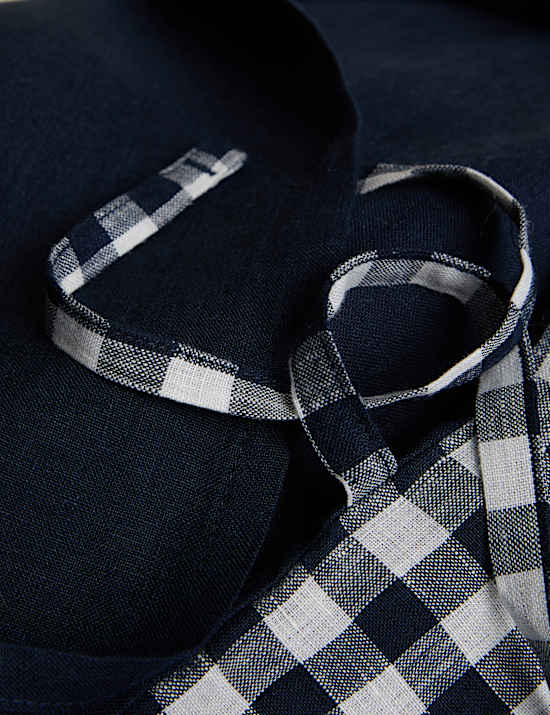 Pure Linen Gingham Bedset