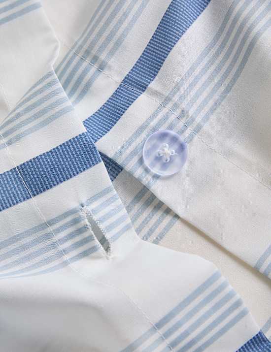 Pure Cotton Striped Bedding Set