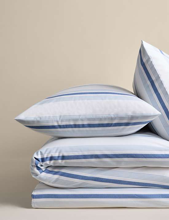 Pure Cotton Striped Bedding Set