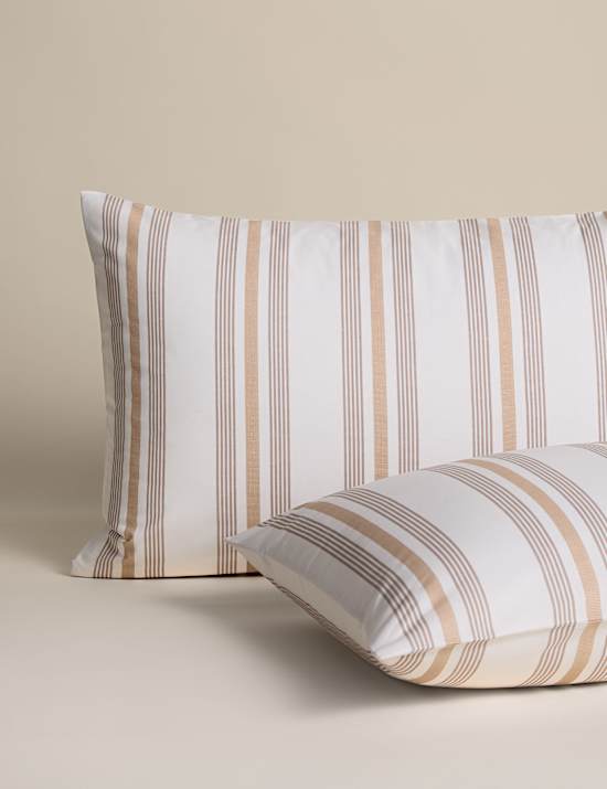 Pure Cotton Striped Bedding Set