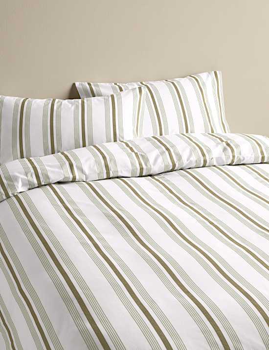 Pure Cotton Striped Bedding Set