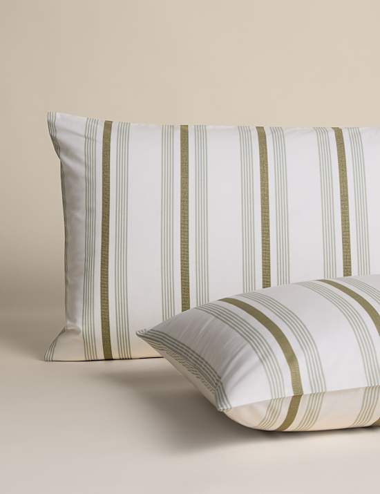 Pure Cotton Striped Bedding Set