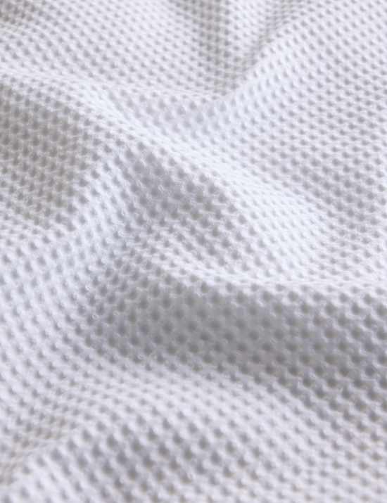 Washed Cotton Waffle Bedding Set