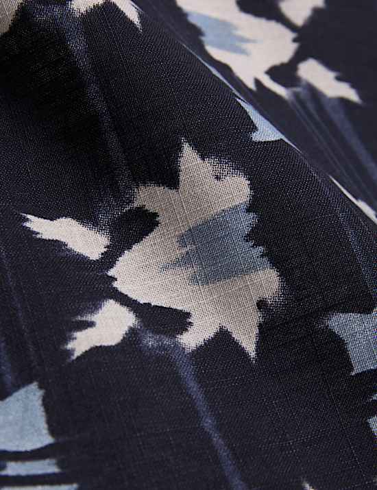 Pure Cotton Geometric Shibori Inspired Bedding Set