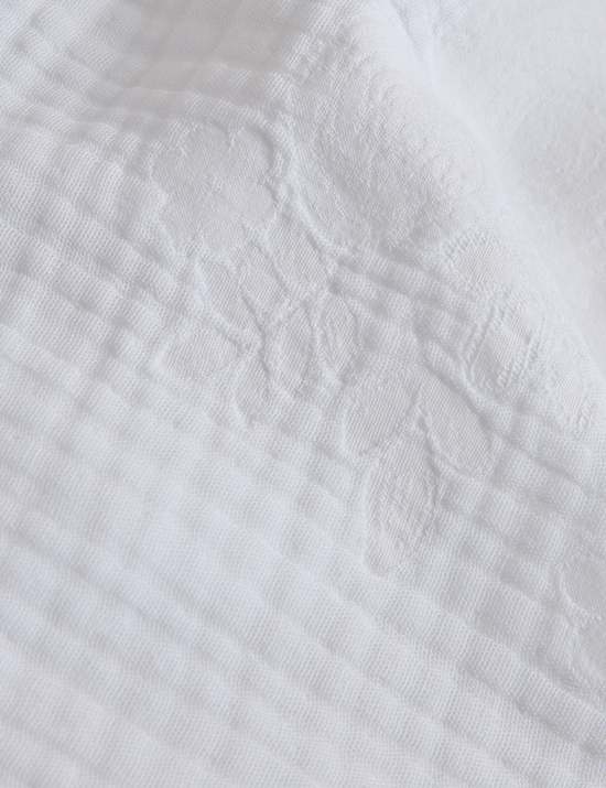 Pure Cotton Floral Jacquard Bedding Set