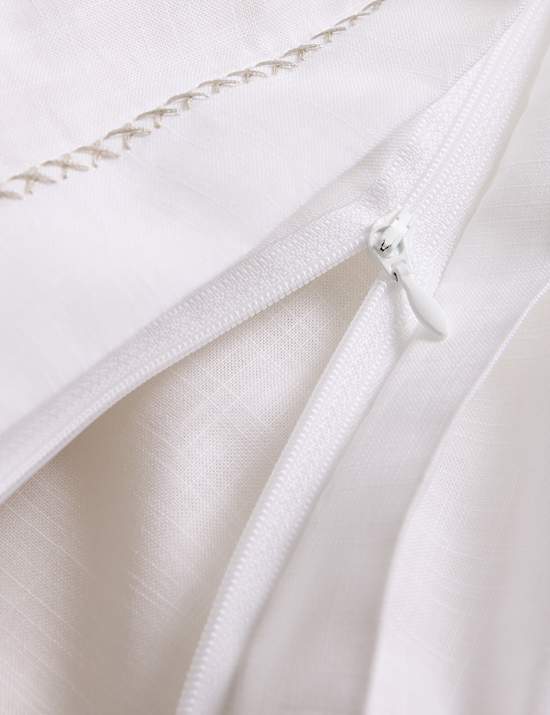 Pure Cotton Embroidered Sprig Bedding Set