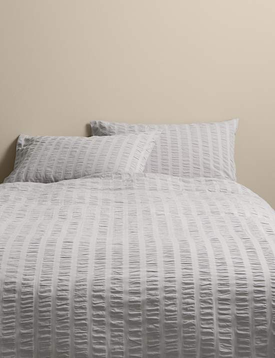 Pure Cotton Seersucker Bedding Set