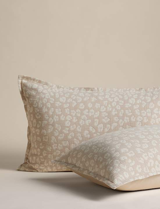 Pure Cotton Leopard Jacquard Bedding Set