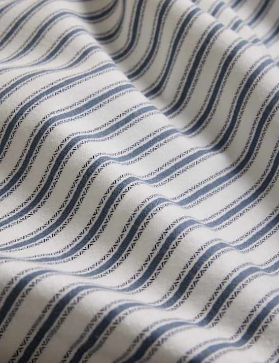 Brushed Cotton Striped Bedding Set