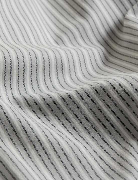 Brushed Cotton Striped Bedding Set