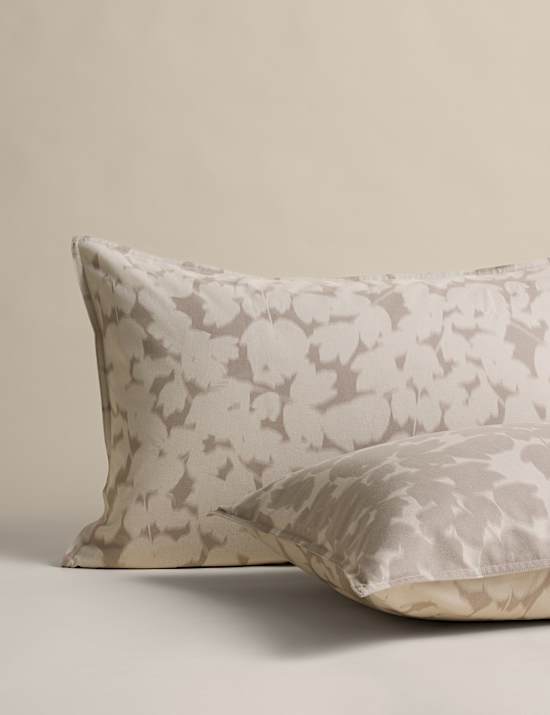 Pure Brushed Cotton Fern Print Bedding Set